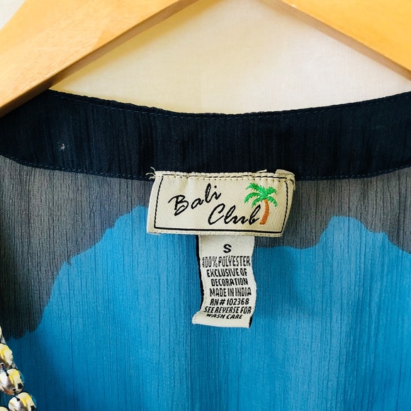 Bali Club Wave & Bling Beach Cover UP - Picture 4 of 4